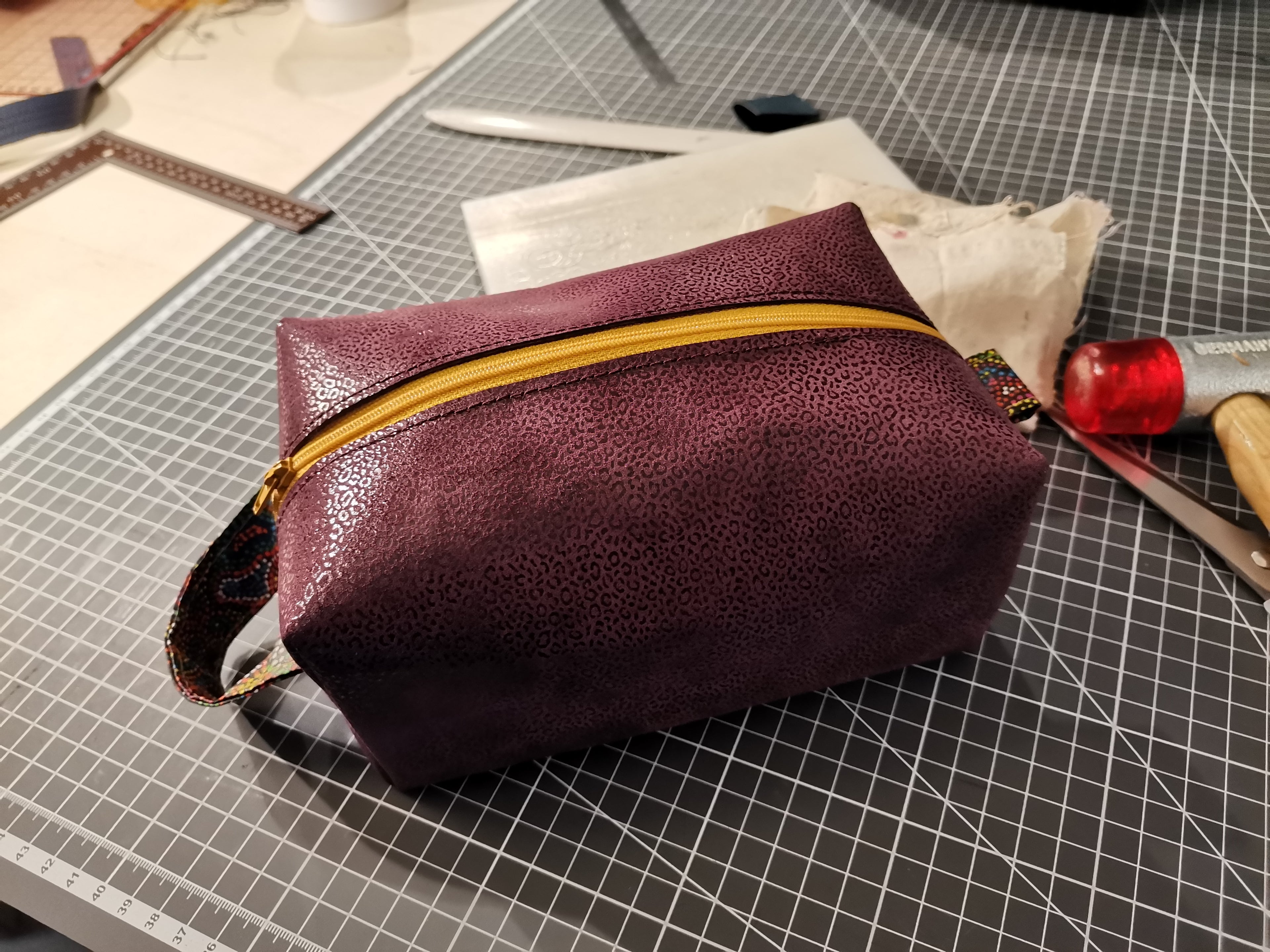 Créer votre trousse de toilette en cuir