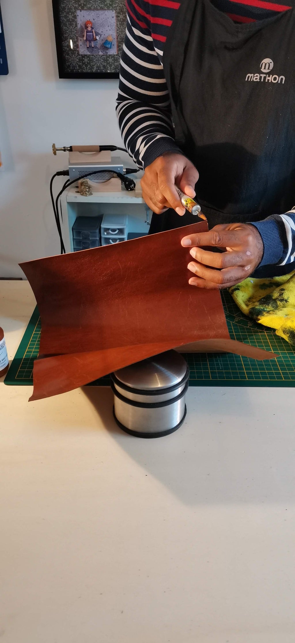 Créer votre trousse de toilette en cuir