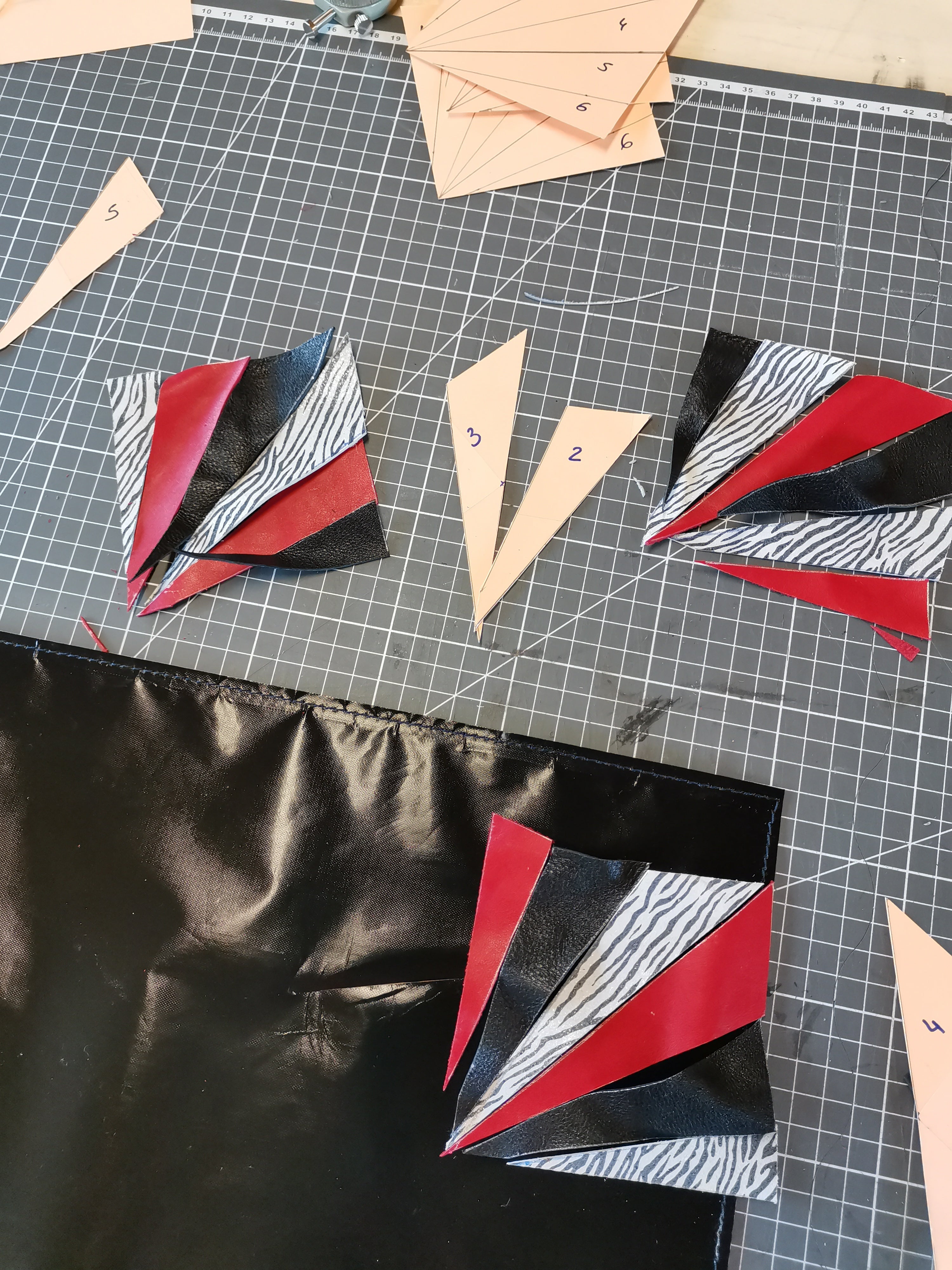 Créer vos dessous de verre en marqueterie de cuir